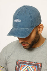 LIVELOUD_MEN'S CAP, CAP, CORADO, accessories, cap, denim blue, men, coradomoda, coradomoda.com